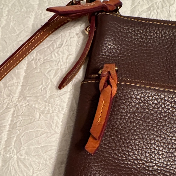 Dooney & Bourke Dark Brown Crossbody Bag - Picture 3 of 14